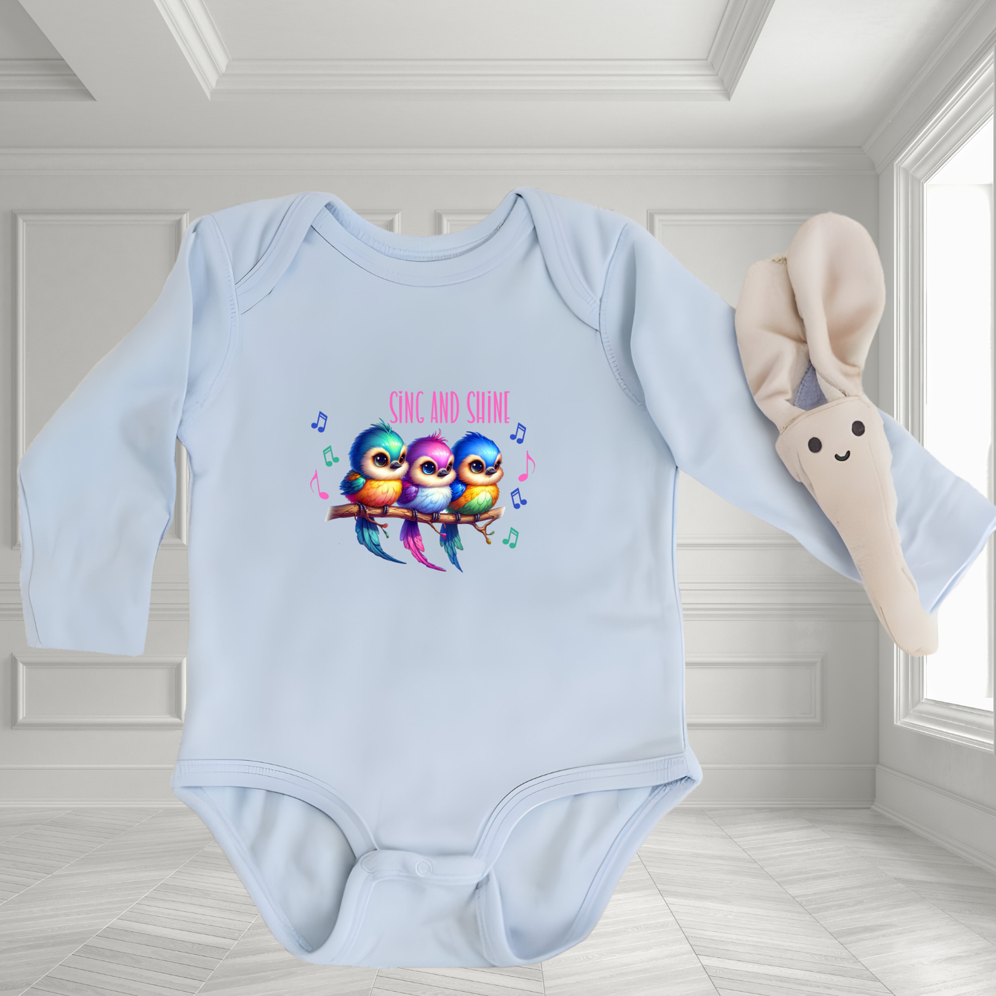 Sing & Shine Infant Long Sleeve Onesie