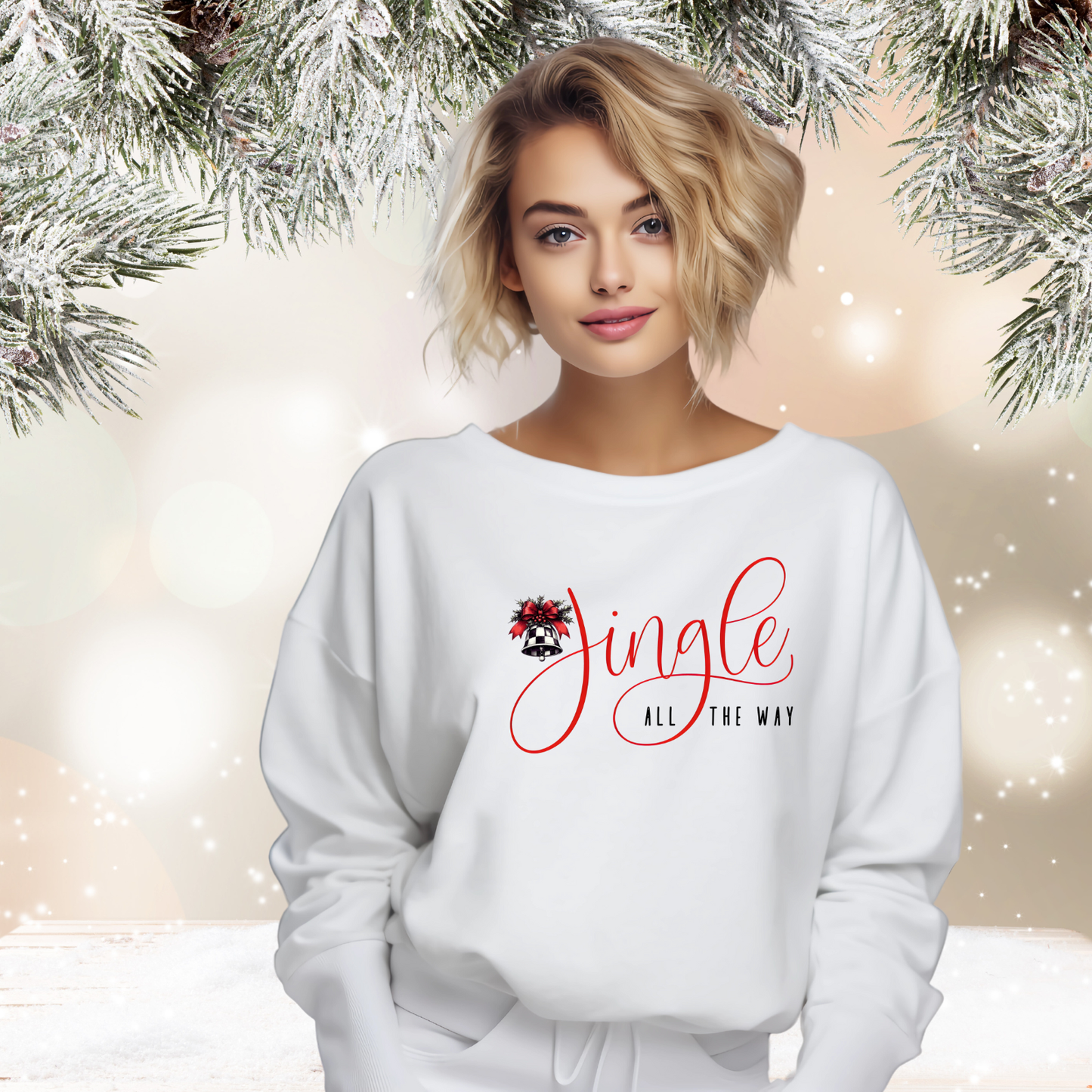 Jingle All The Way Crewneck Sweatshirt