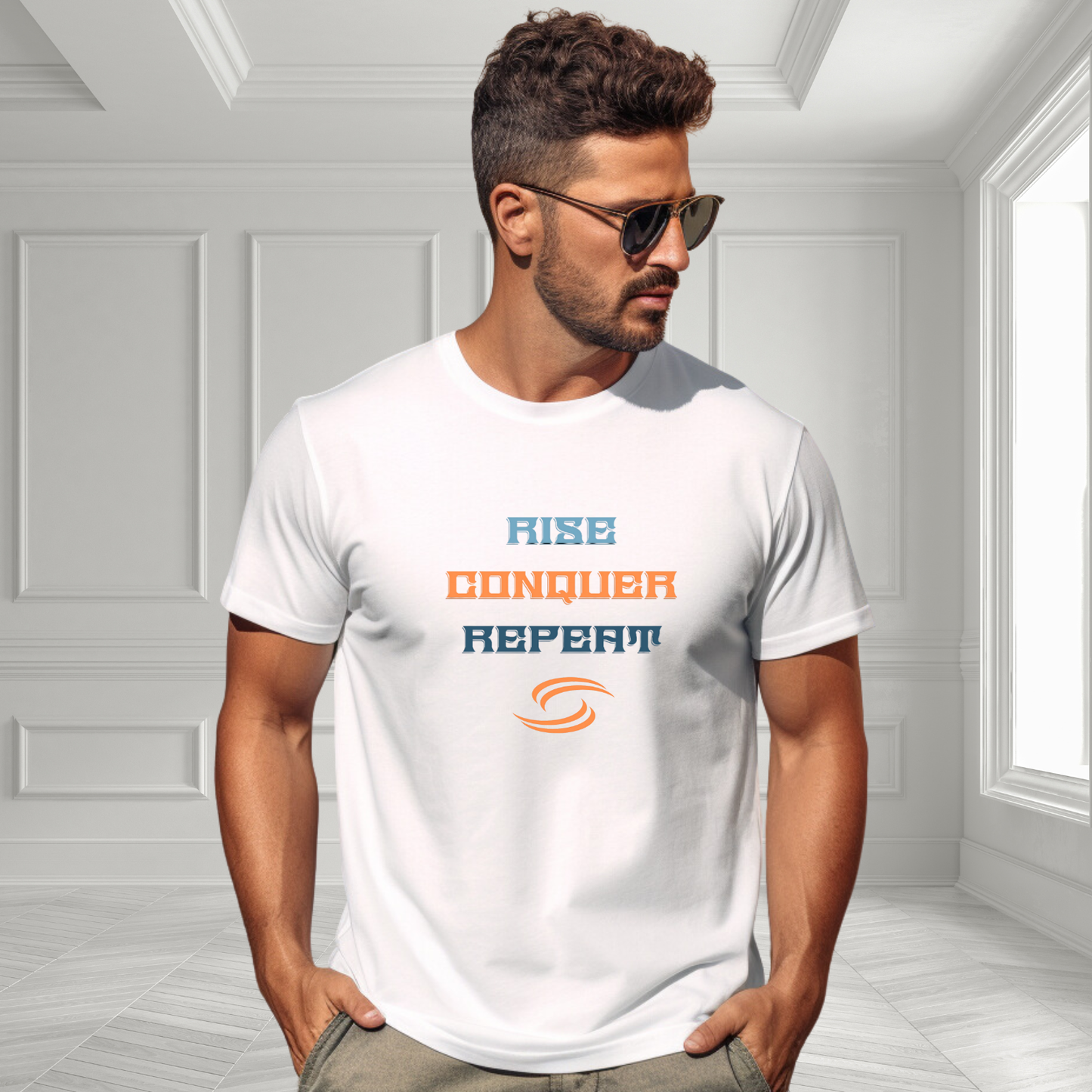 Rise, Conquer, Repeat T-Shirt