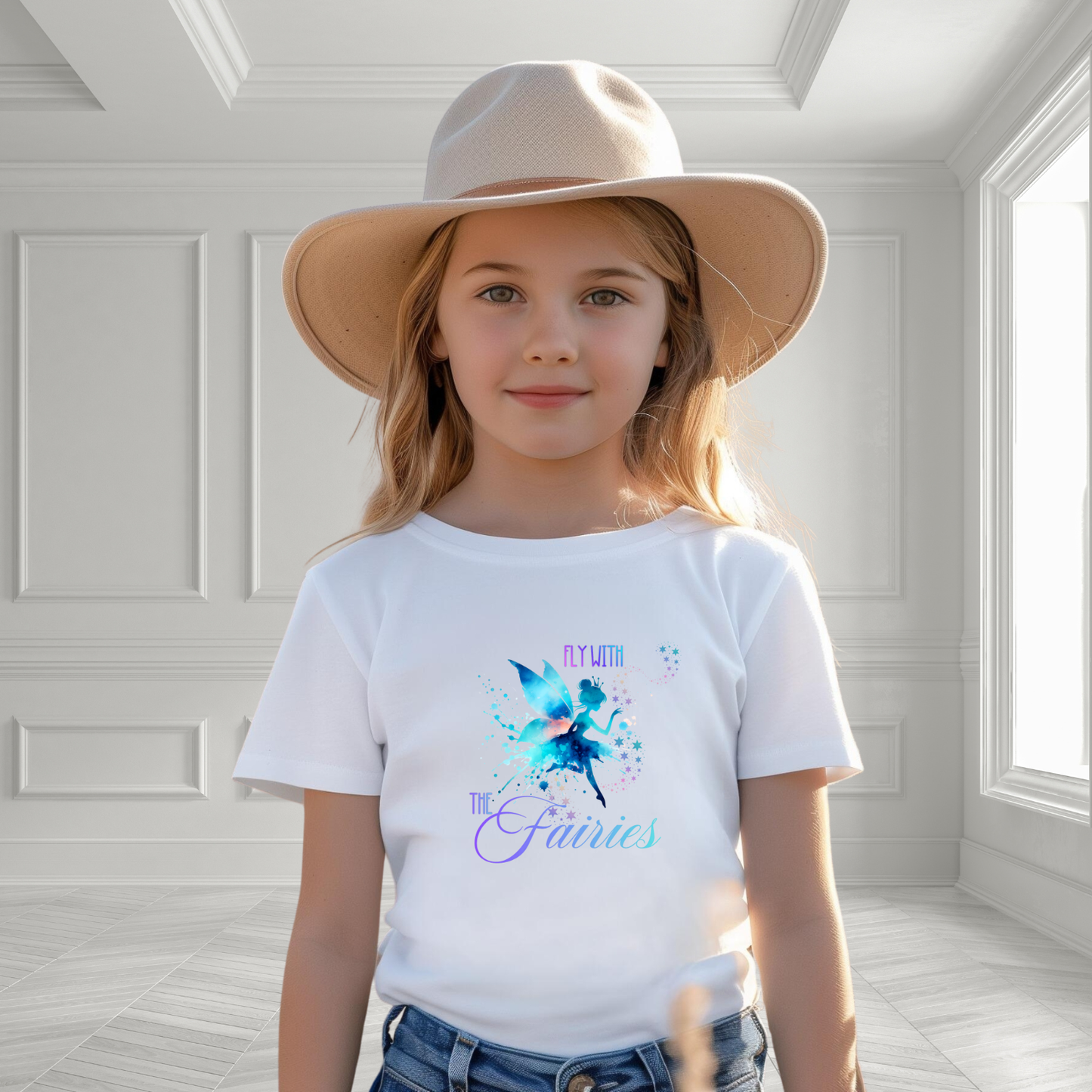 Fly With The Fairies Kid's T-Shirt