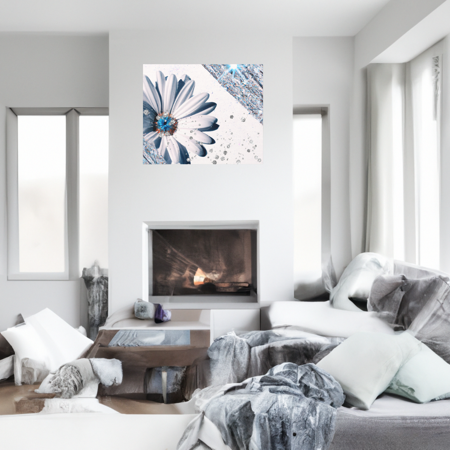 Tranquility in Bloom Canvas Wall Art
