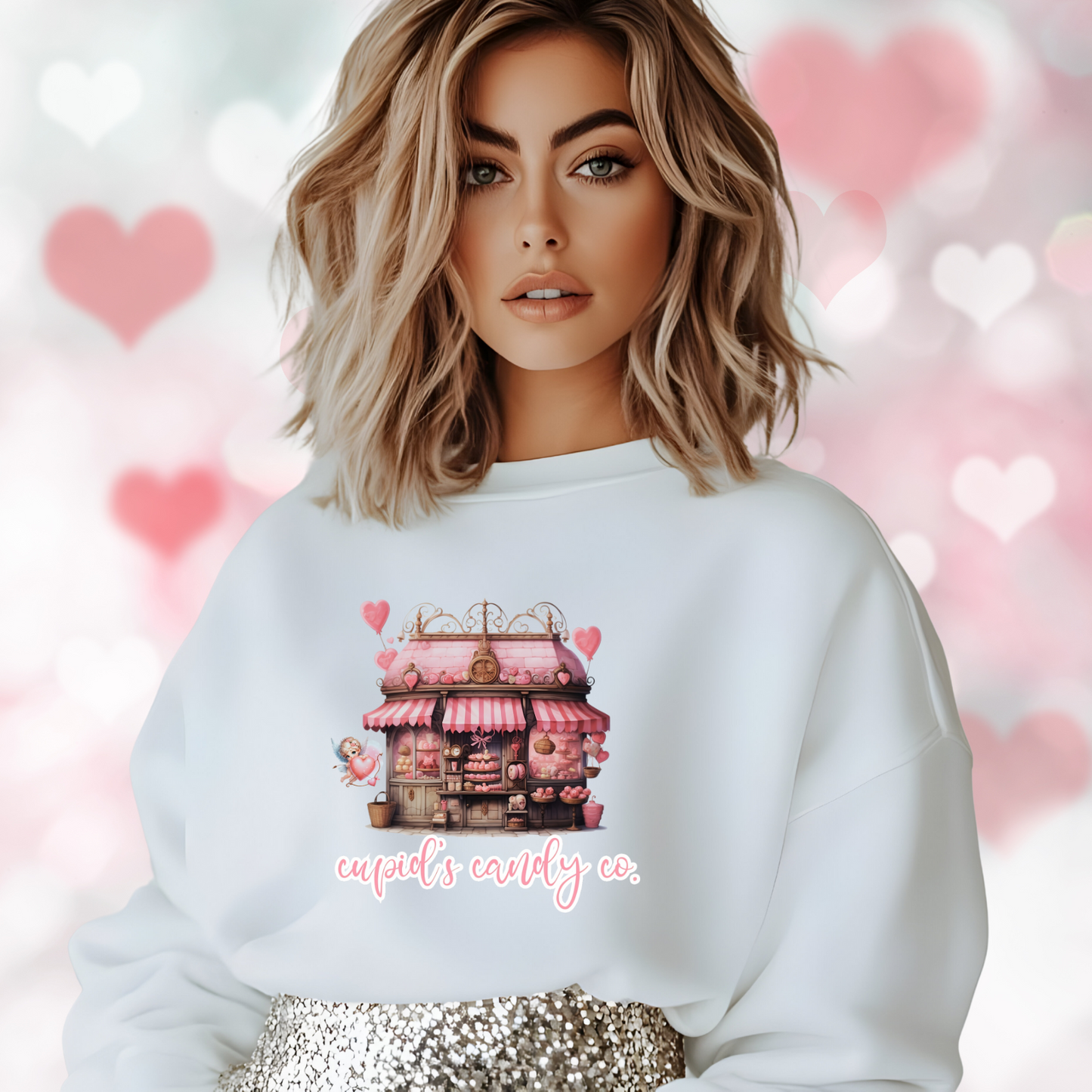 Cupid’s Candy Co. Crewneck