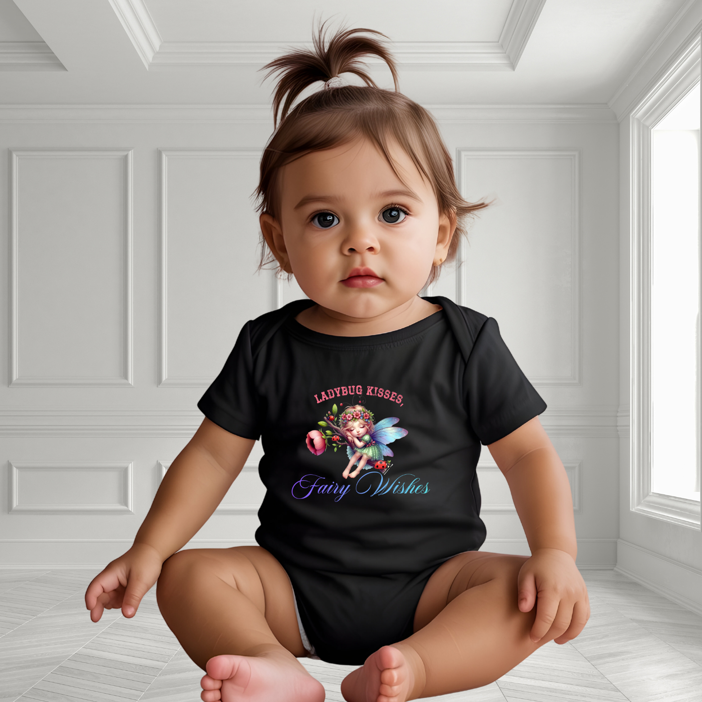 Fairy Wishes Infant Short Sleeve Onesie