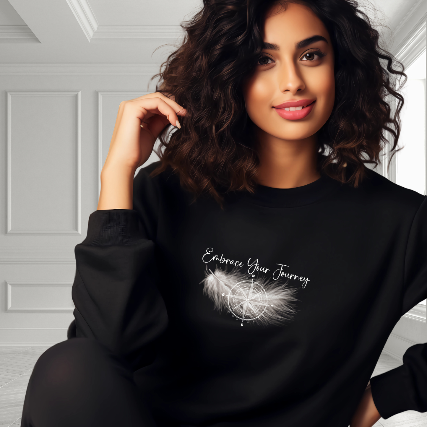Embrace Your Journey Crewneck Sweatshirt
