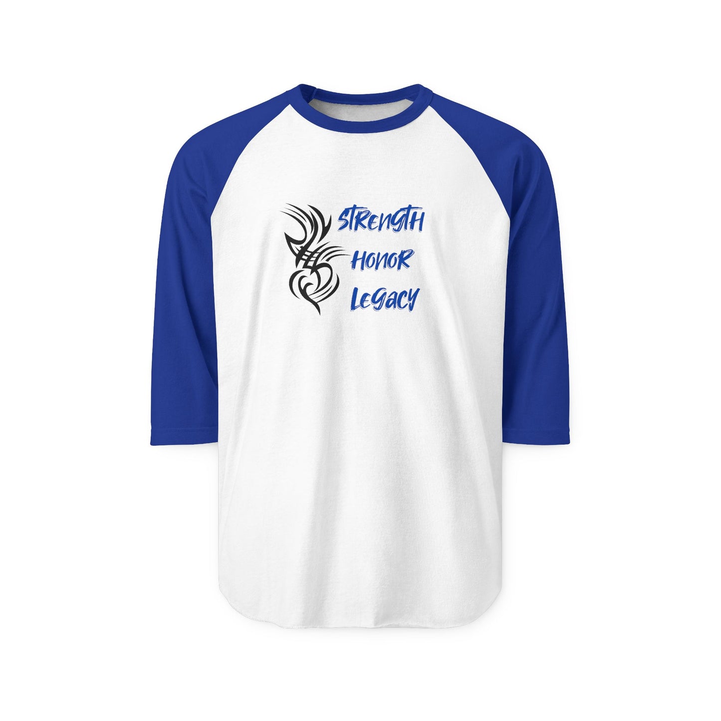 Strength, Honor, Legacy Baseball Tee