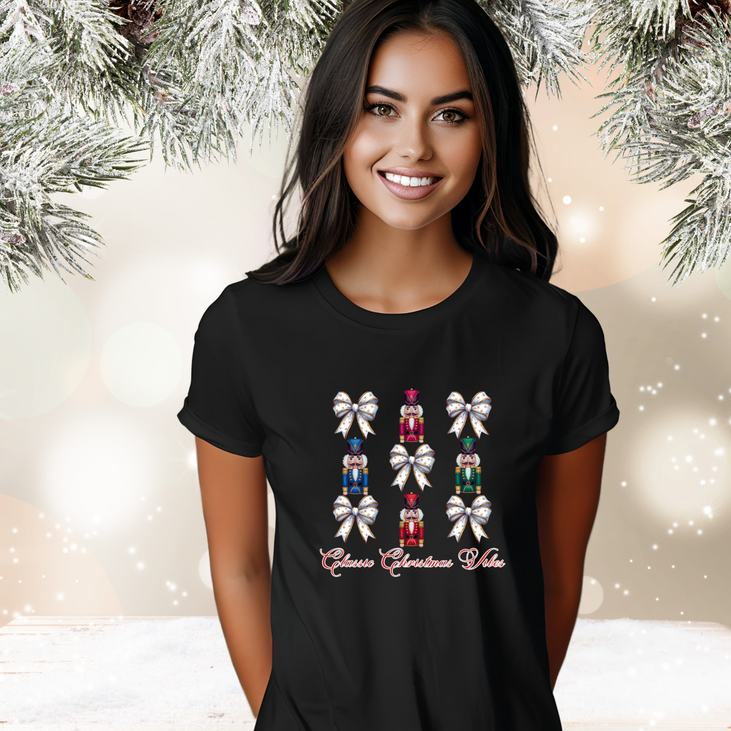 Classic Christmas Vibes T-Shirt