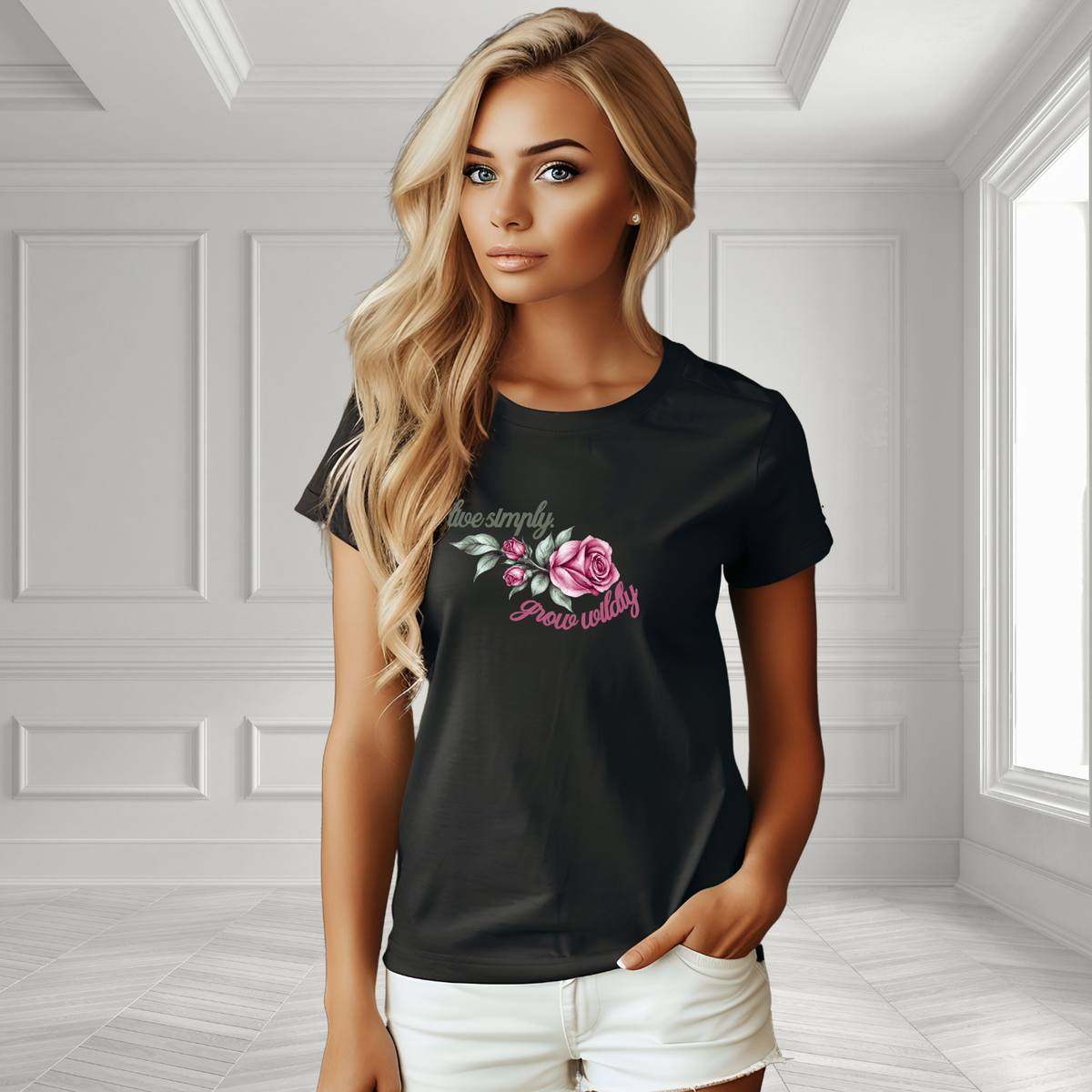 Live Simply, Grow Wildly T-Shirt