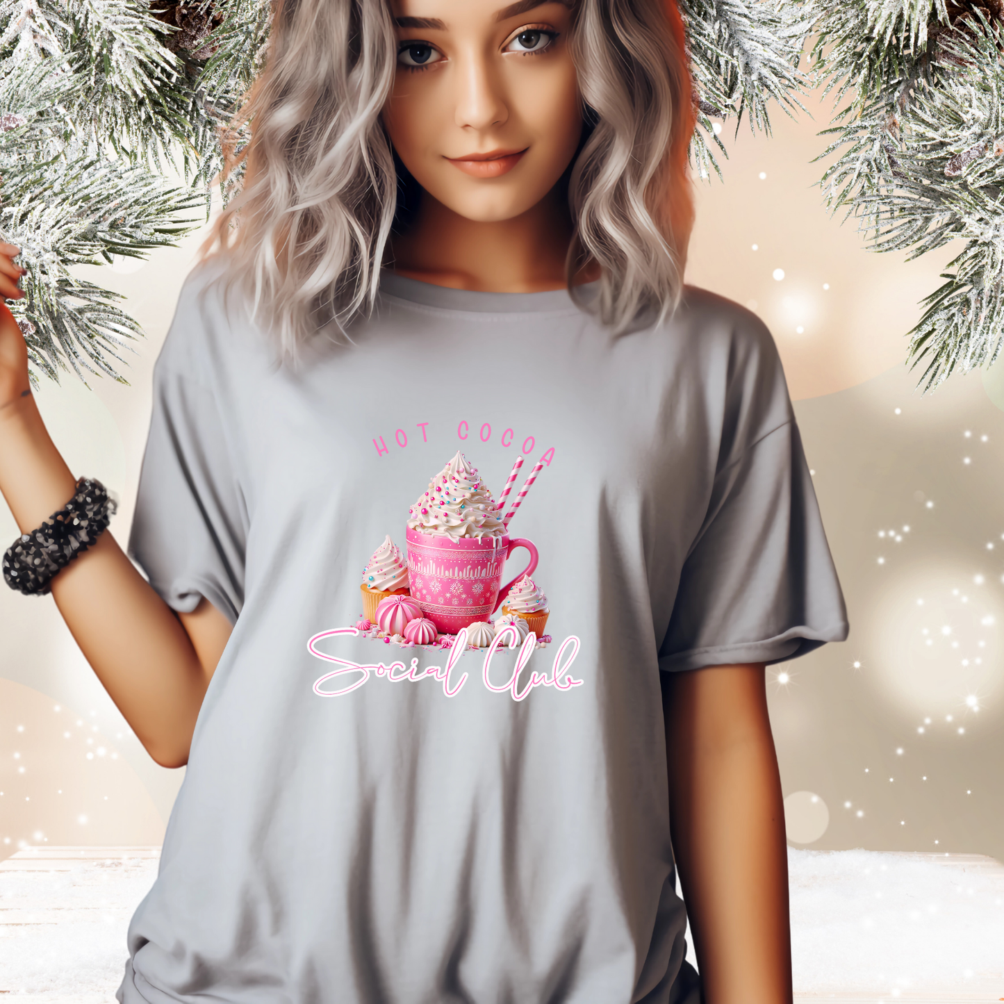 Hot Cocoa Social Club T‑Shirt