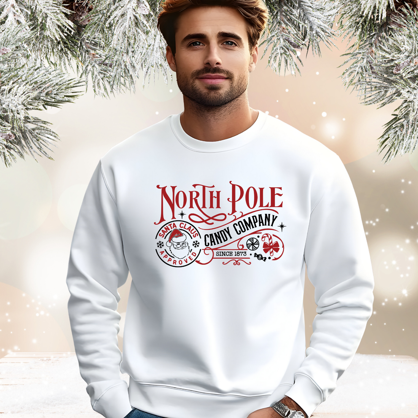 North Pole Candy Company Crewneck Sweatshirt