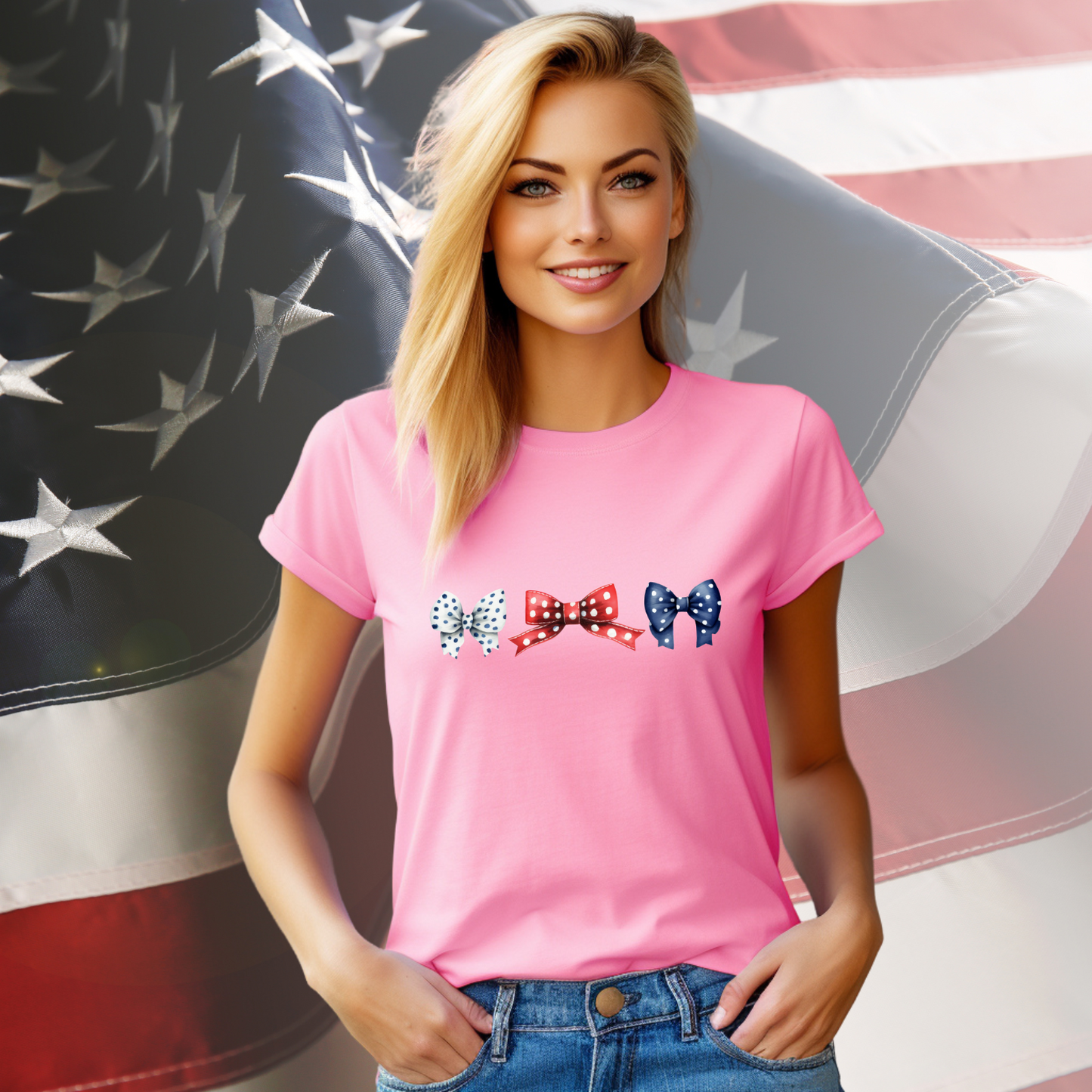 Patriotic Bows T-Shirt