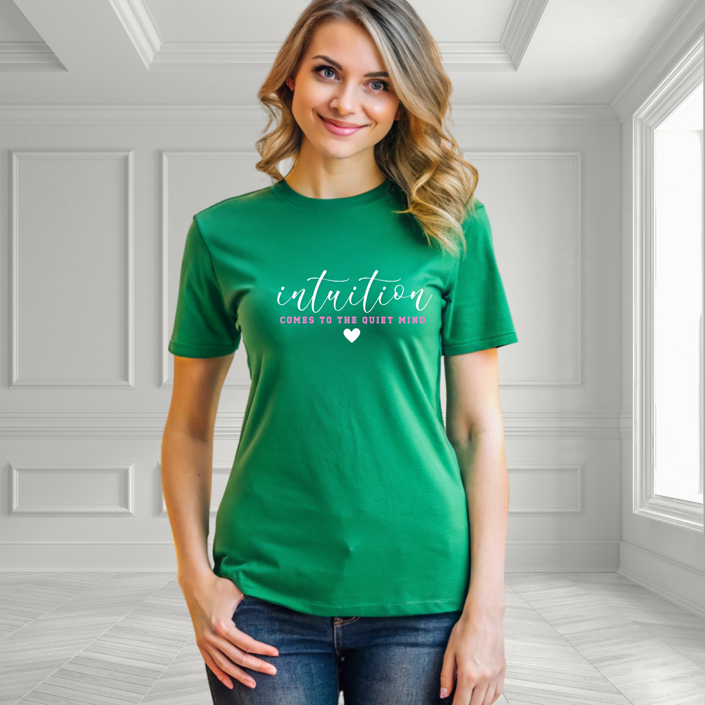 Intuition Comes to the Quiet Mind T-Shirt