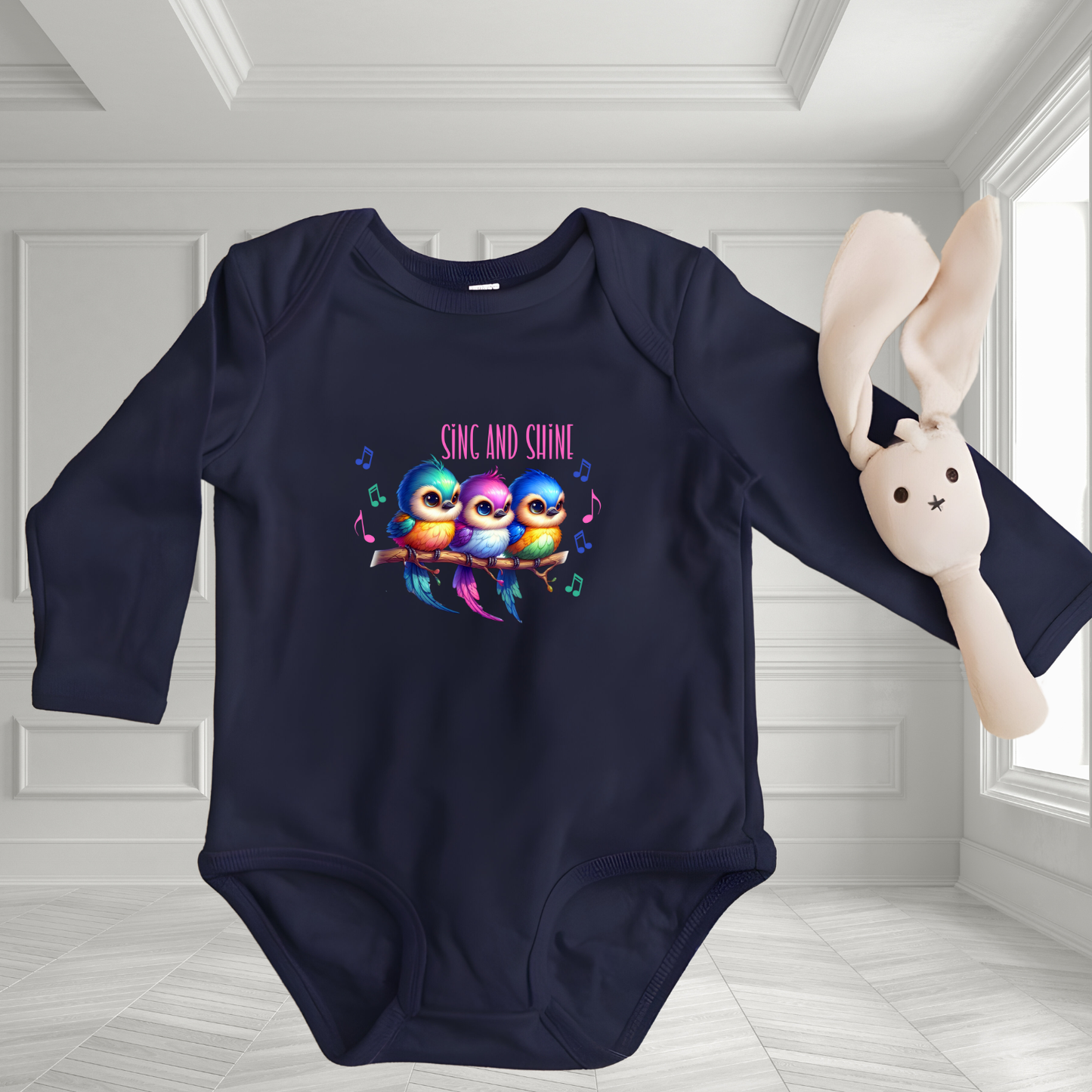 Sing & Shine Infant Long Sleeve Onesie