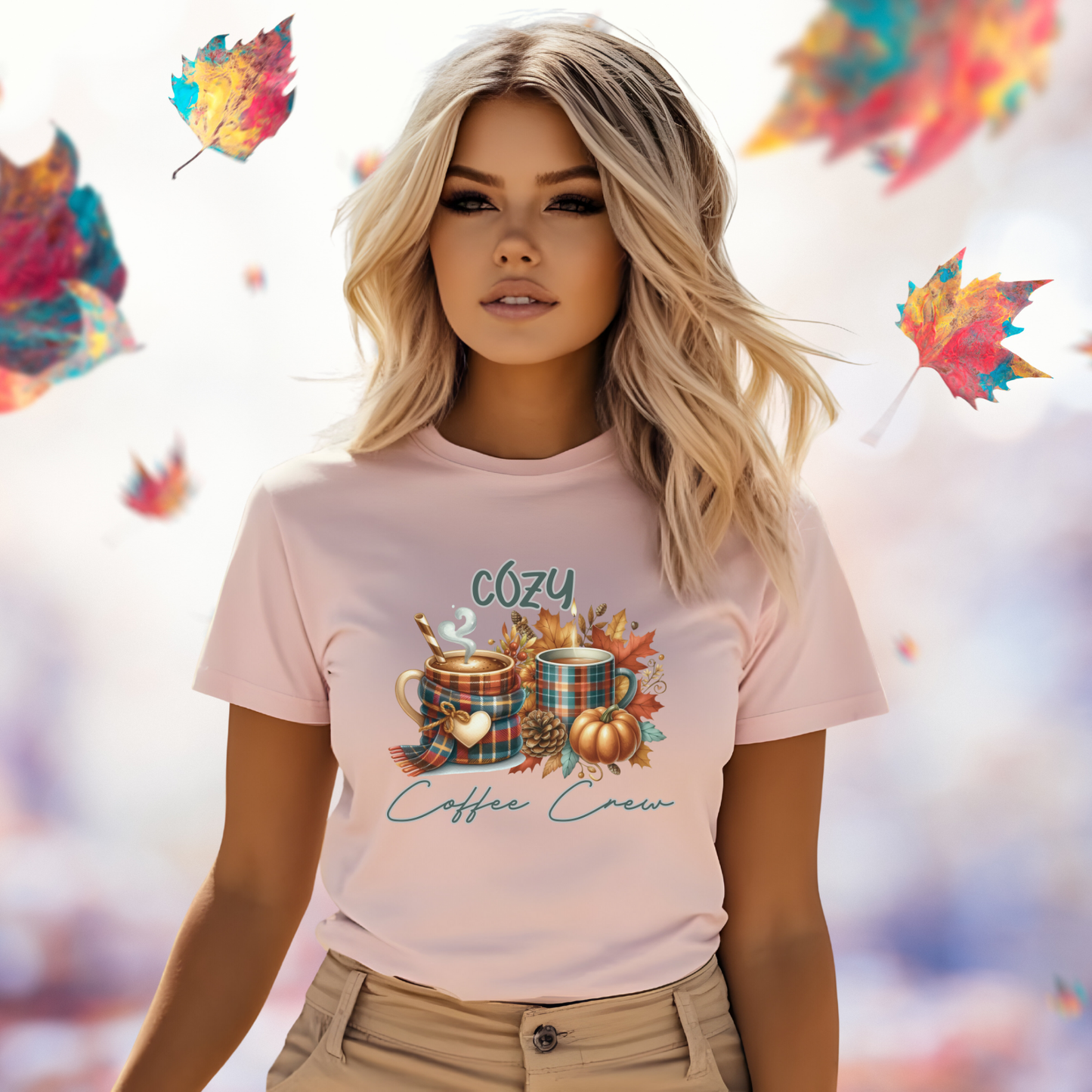 Cozy Coffee Crew T-Shirt