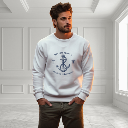Nautical Nobility Crewneck Sweatshirt
