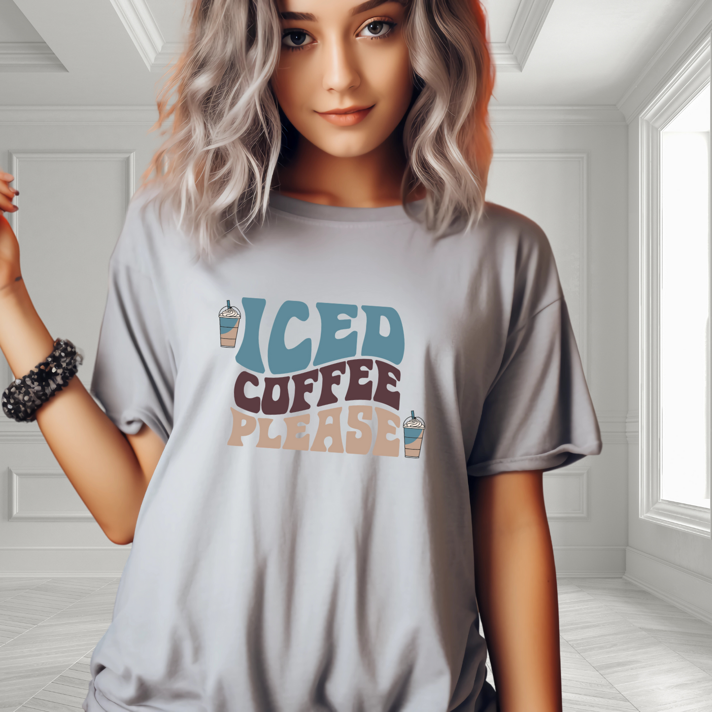 Iced Coffee Please T-Shirt