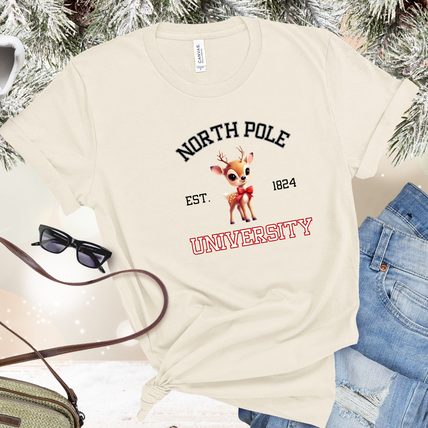 North Pole University T-Shirt
