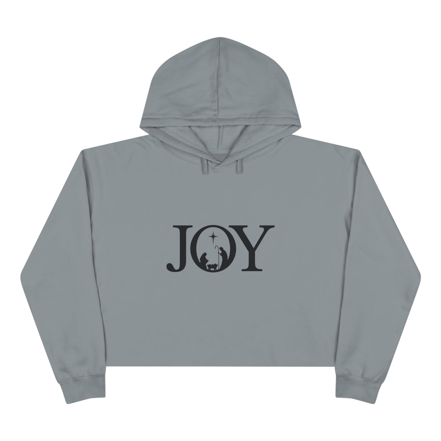 Christmas Joy Crop Hoodie