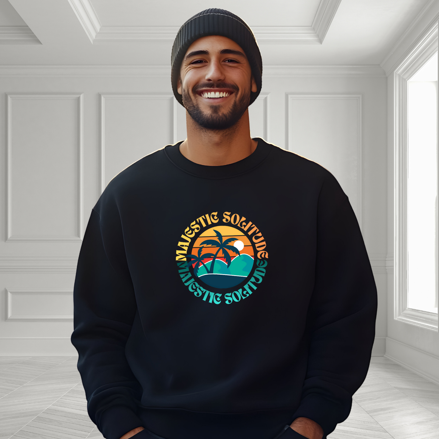 Majestic Solitude Crewneck Sweatshirt