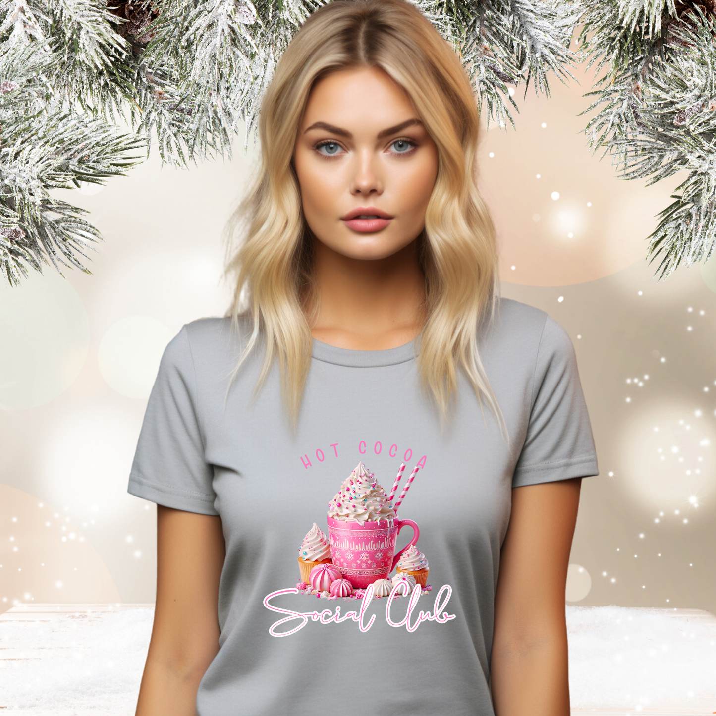 Hot Cocoa Social Club T‑Shirt