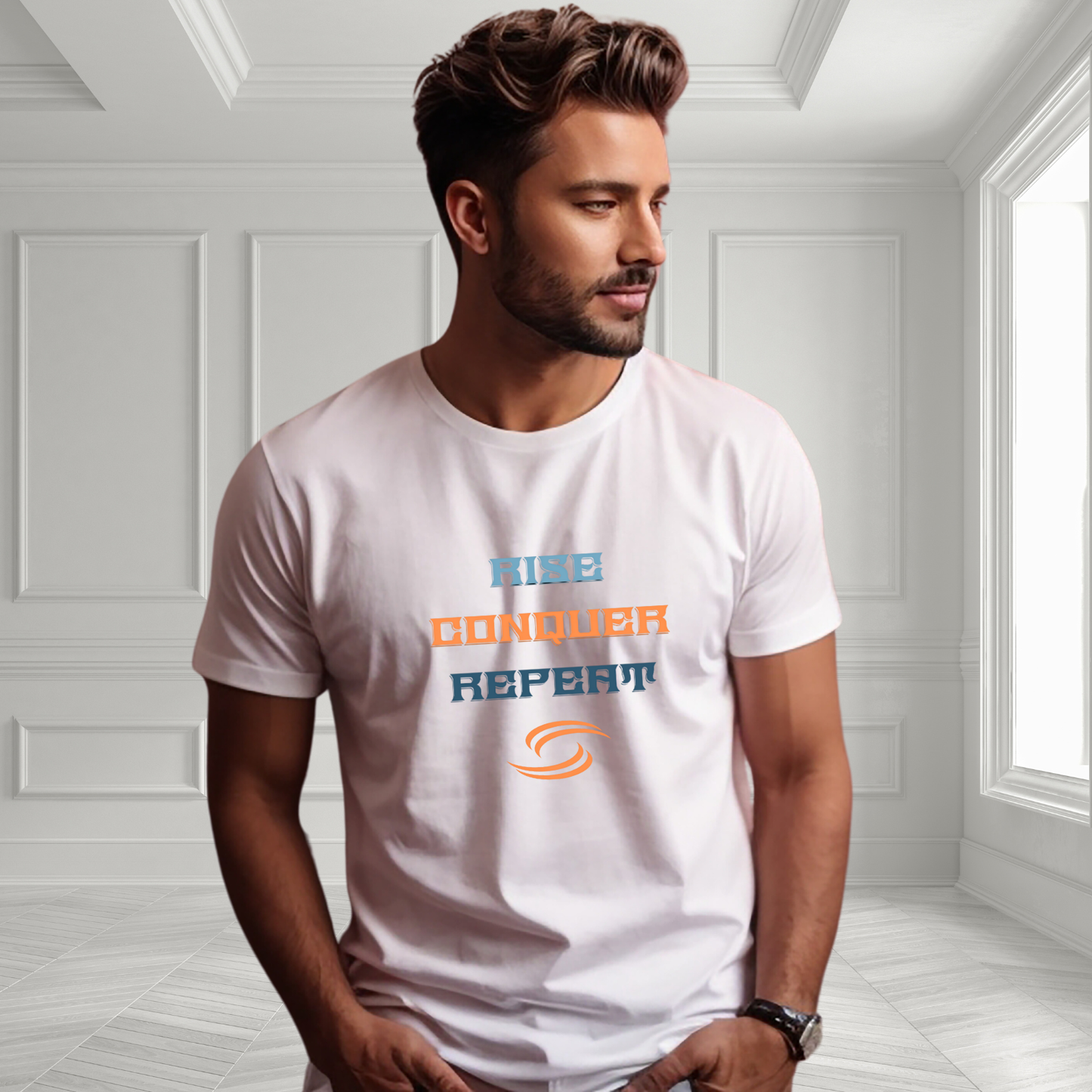 Rise, Conquer, Repeat T-Shirt