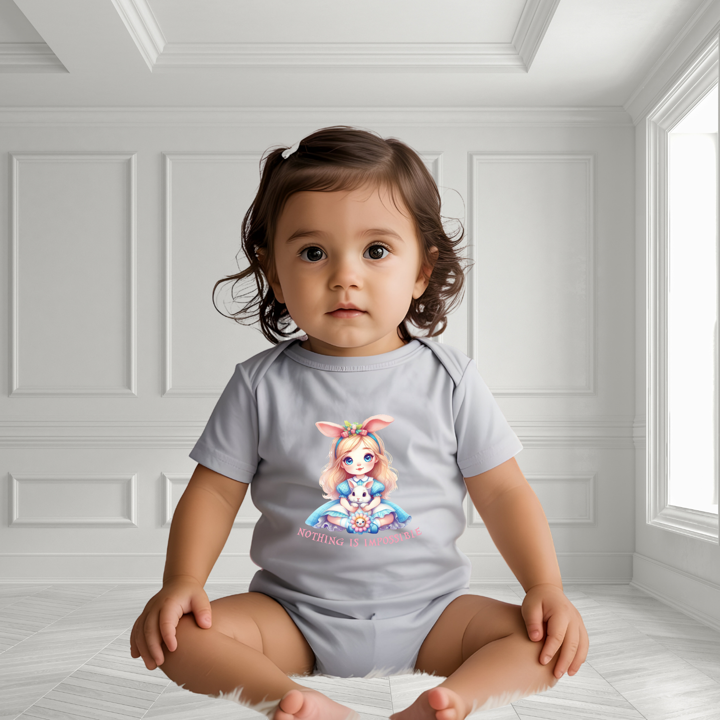 Nothing Is Impossible Infant Short Sleeve Onesie