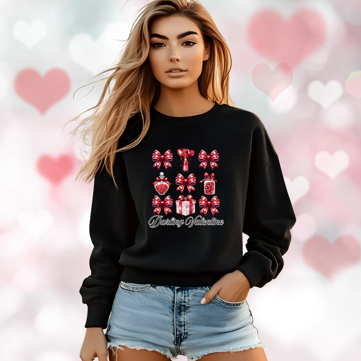 Darling Valentine Crewneck Sweatshirt