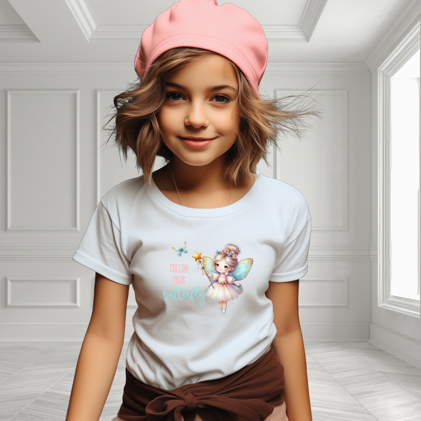 Follow Your Butterfly Kid's T-Shirt
