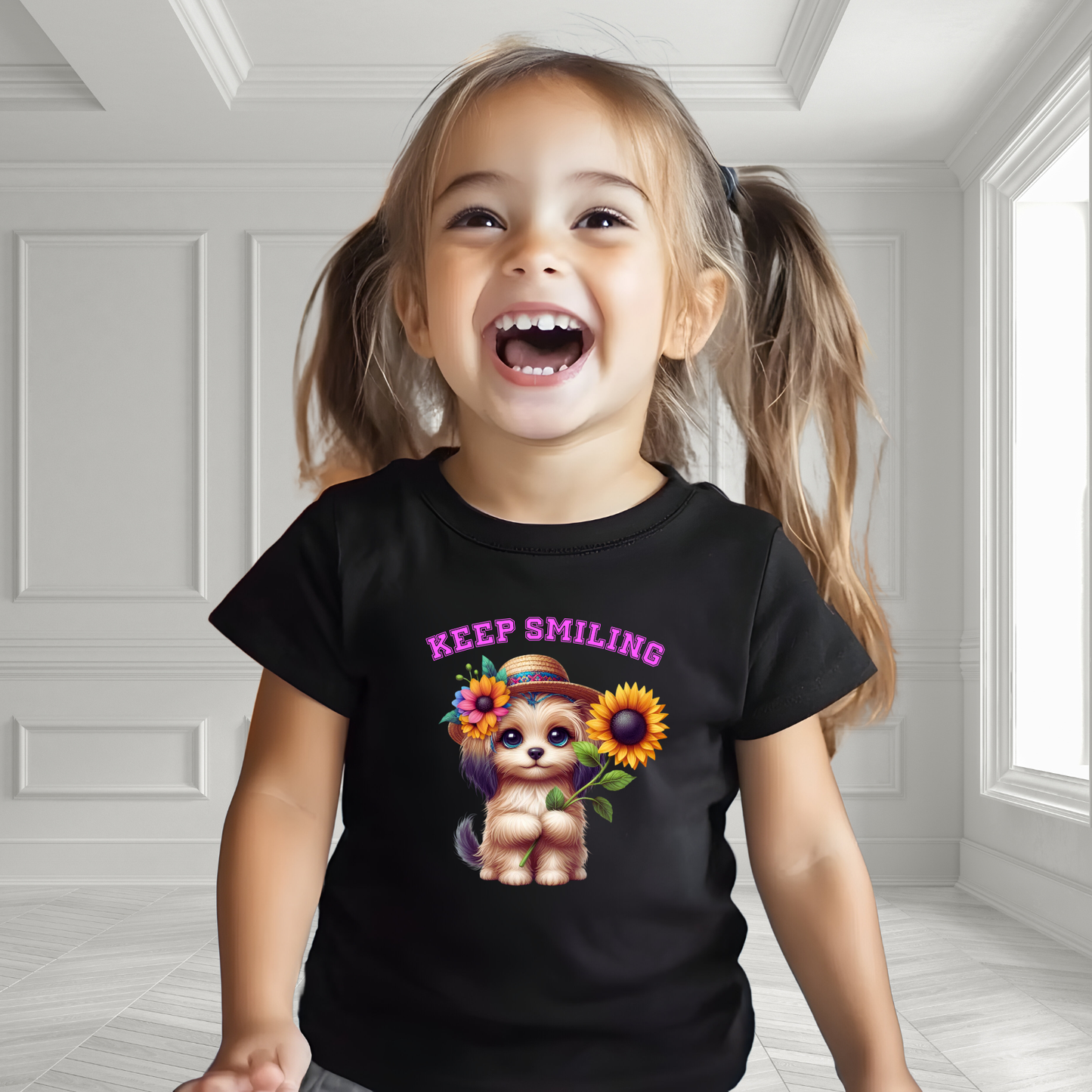 Keep Smiling Kid's T-Shirt