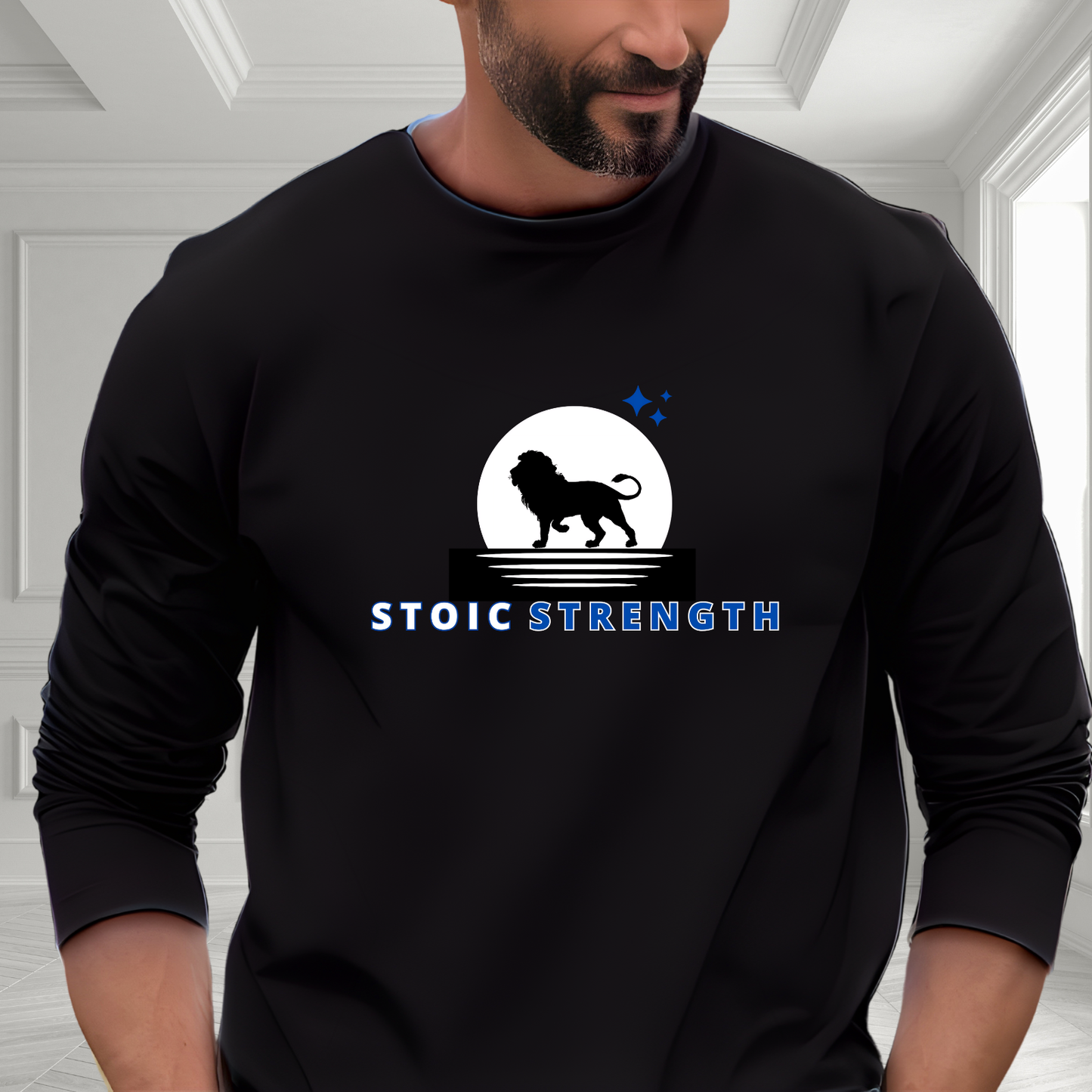Stoic Strength Long Sleeve Tee