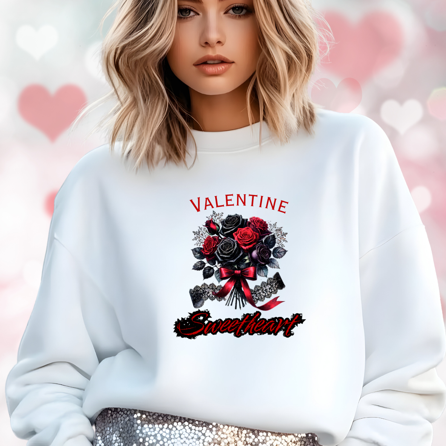 Valentine Sweetheart Crewneck Sweatshirt
