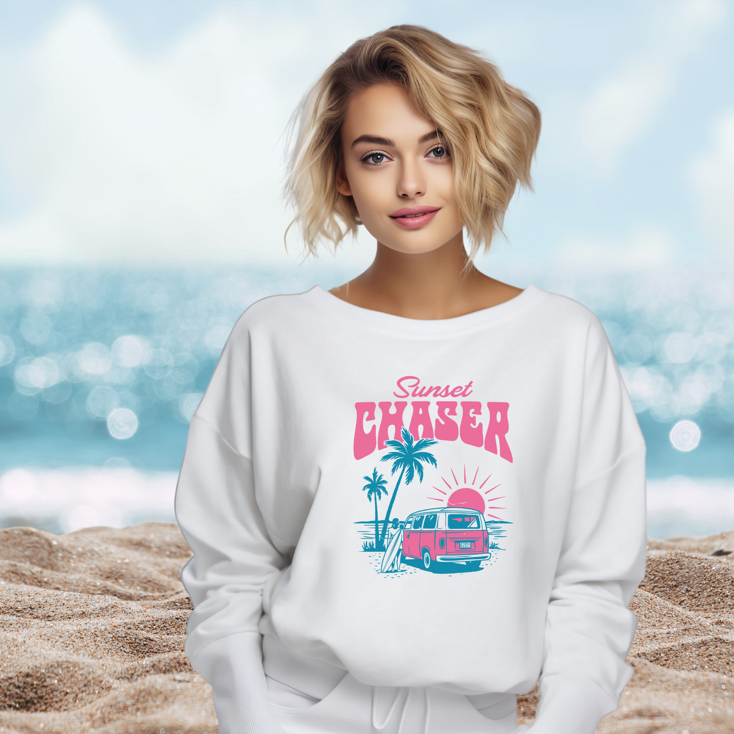 Sunset Chaser Crewneck Sweatshirt