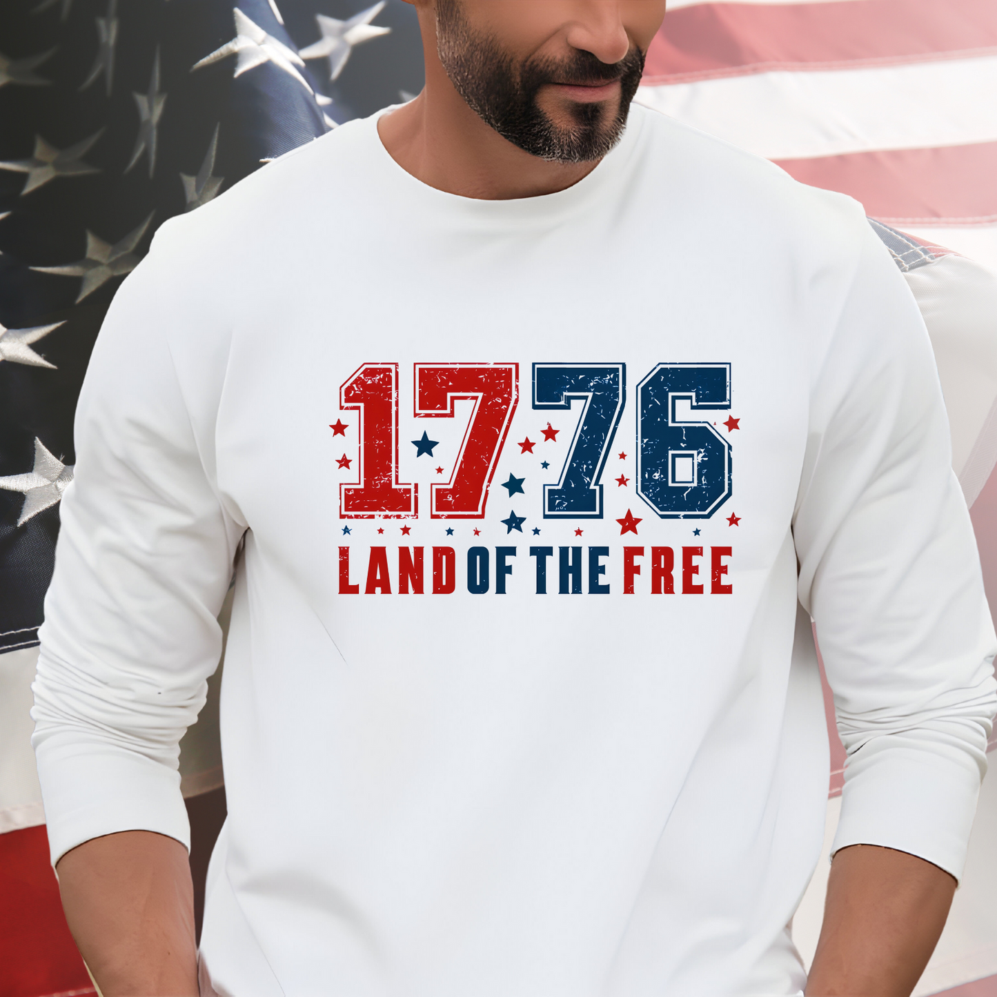 Land of The Free Long Sleeve Tee