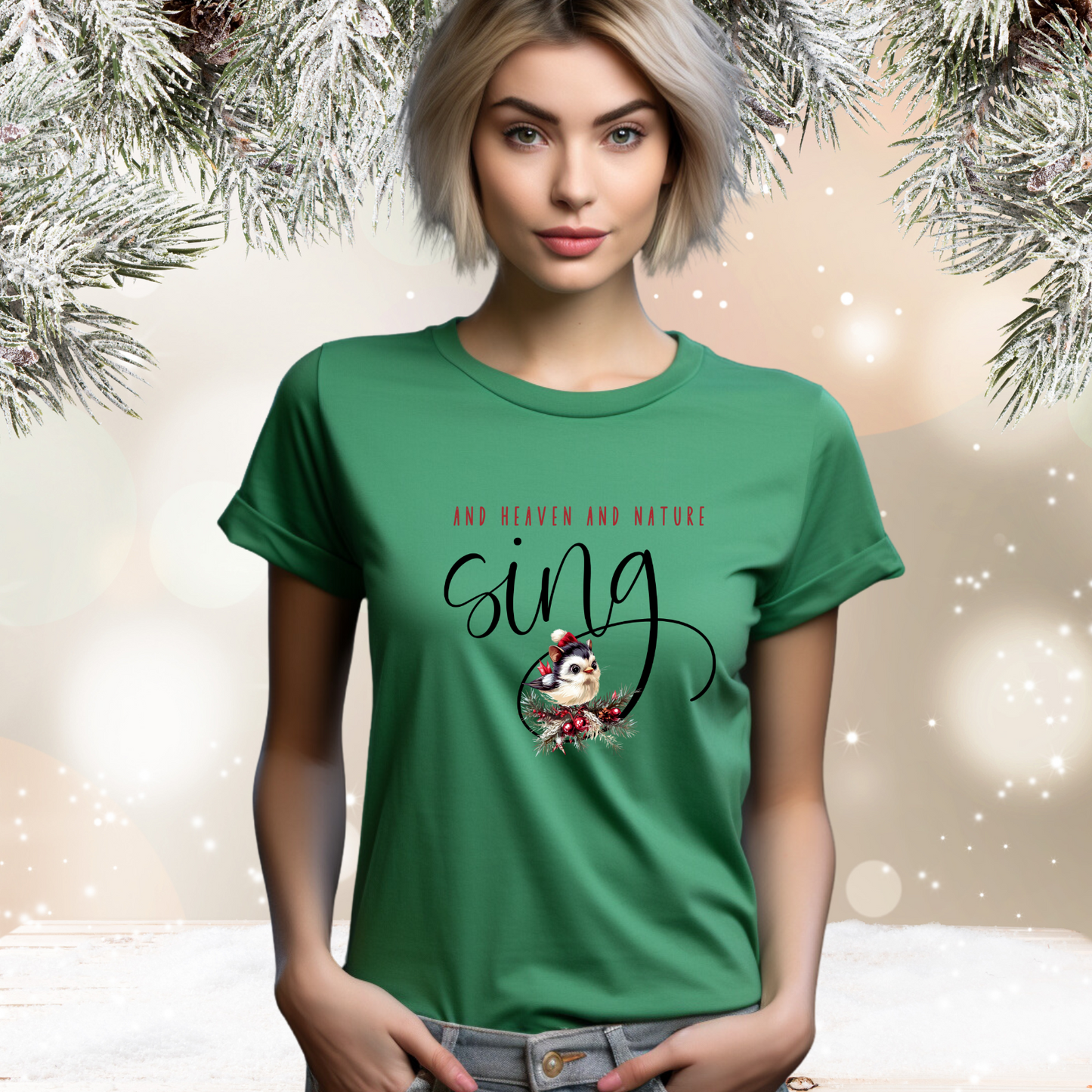 And Heaven And Nature Sing T-Shirt
