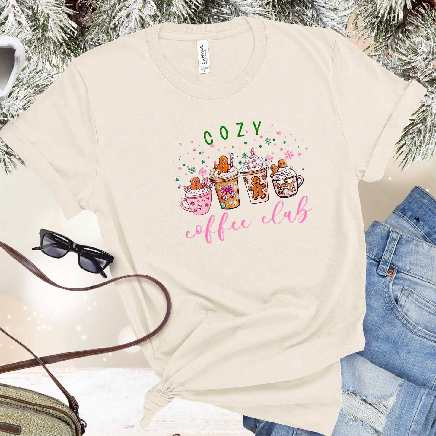 Cozy Coffee Club T-Shirt