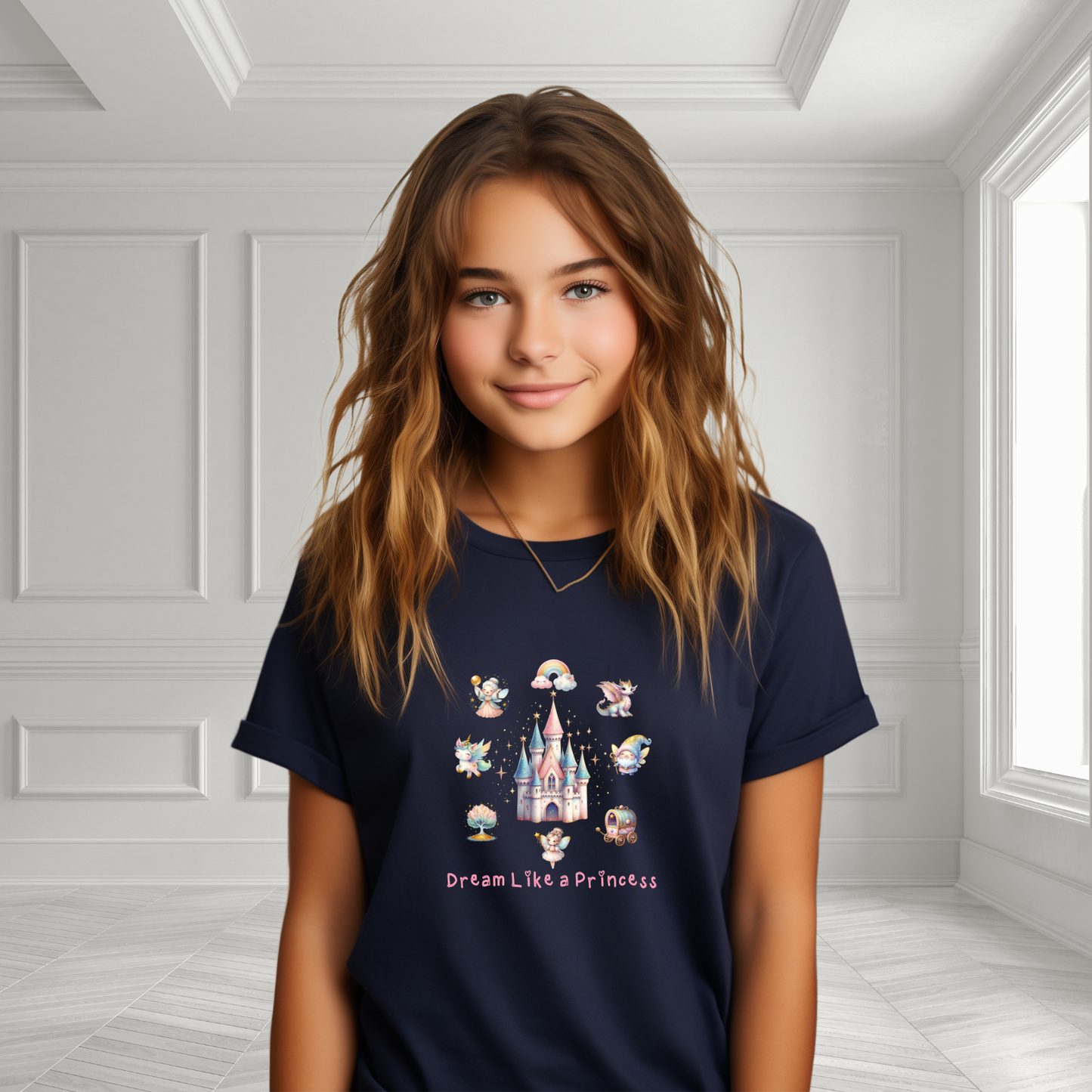 Dream Like A Princess Kid's T-Shirt