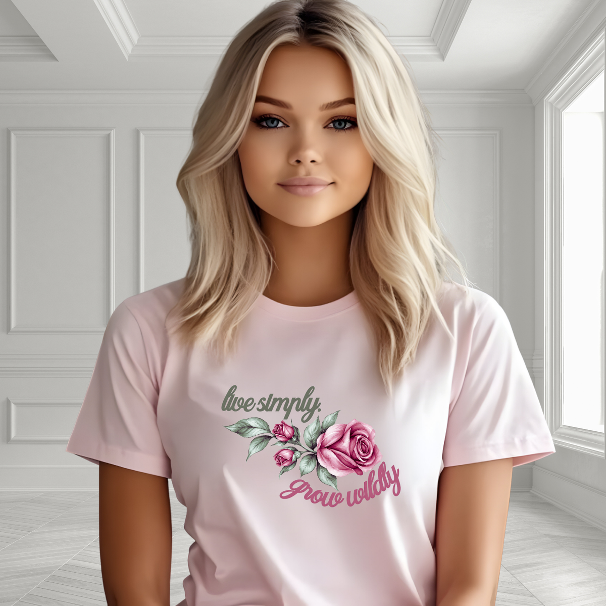 Live Simply, Grow Wildly T-Shirt