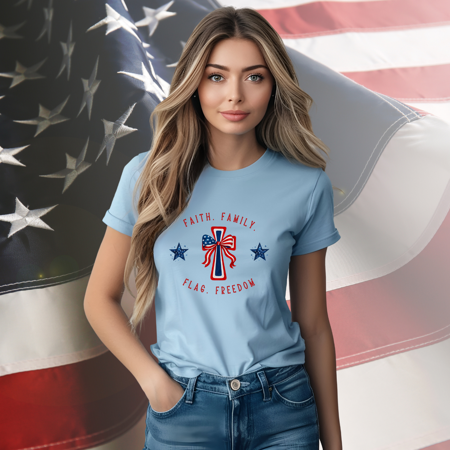 Faith Family Freedom T-Shirt