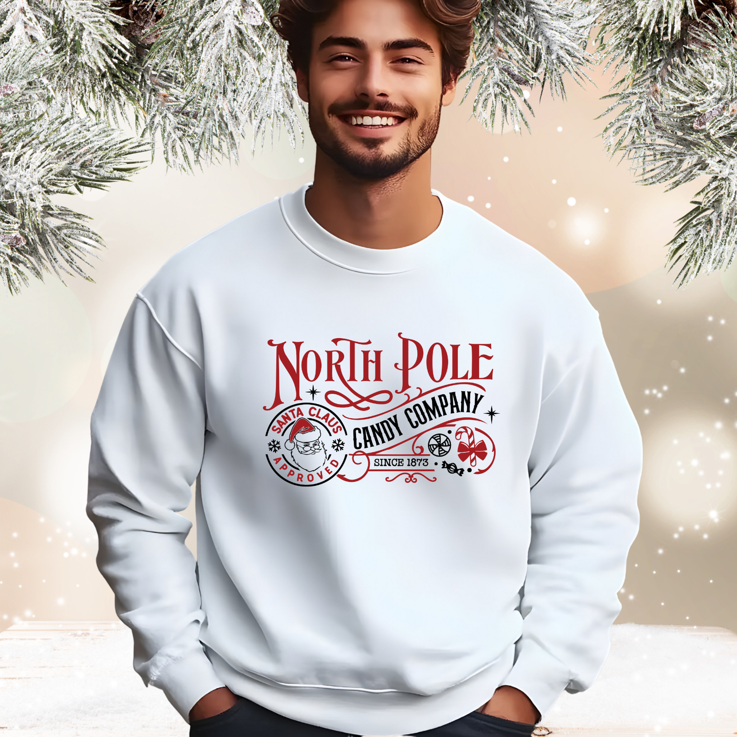 North Pole Candy Company Crewneck Sweatshirt