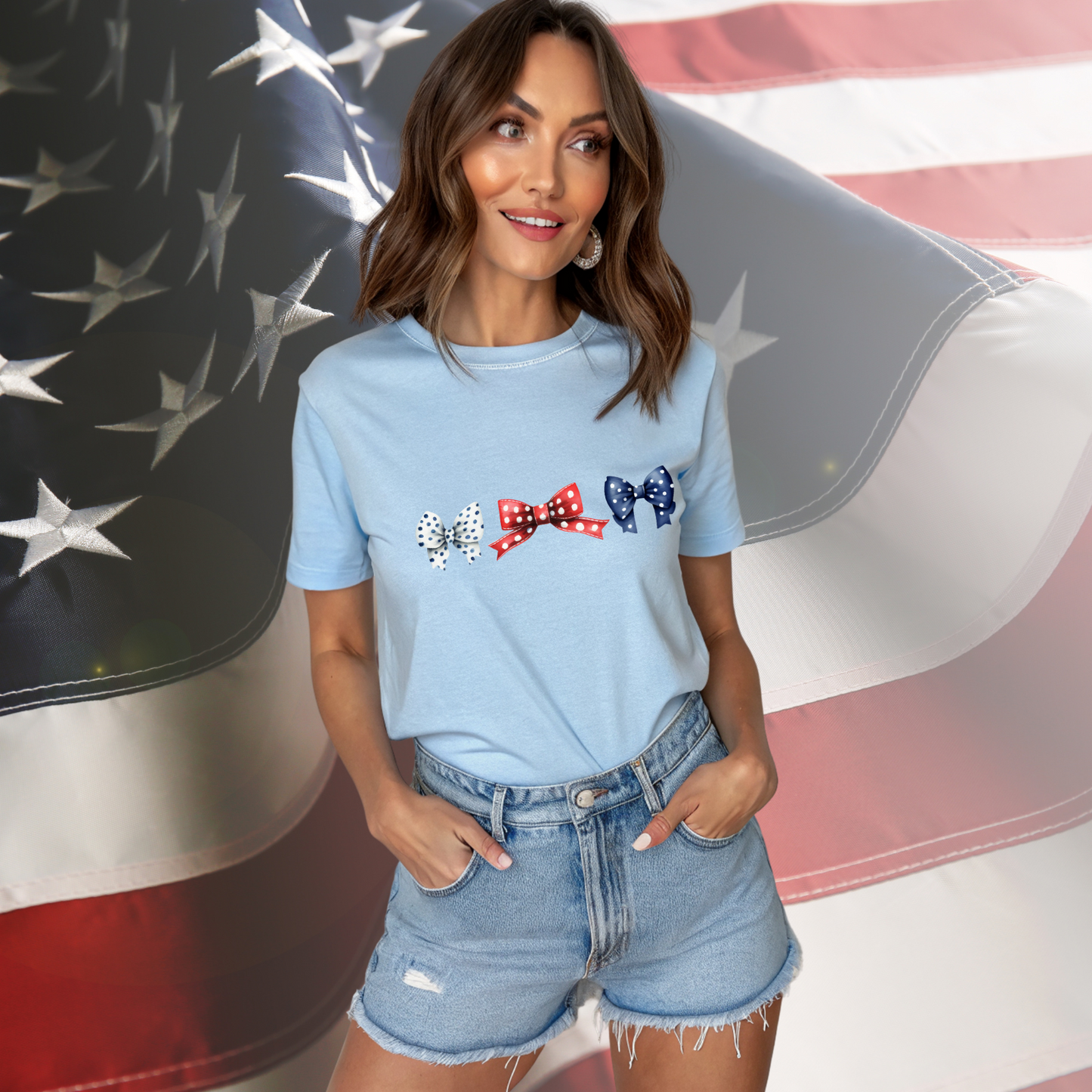 Patriotic Bows T-Shirt
