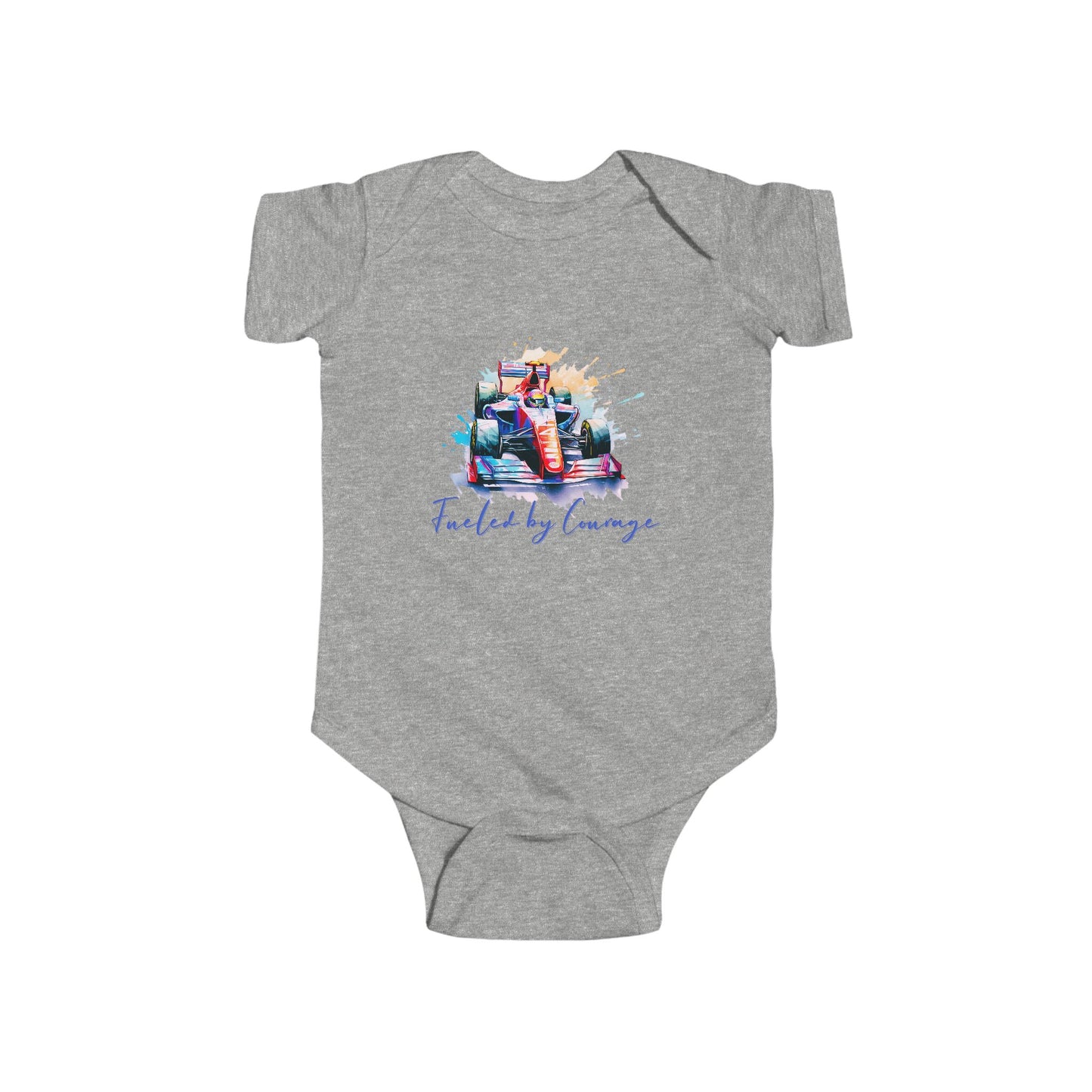 Fueled By Courage Infant Short Sleeve Onesie