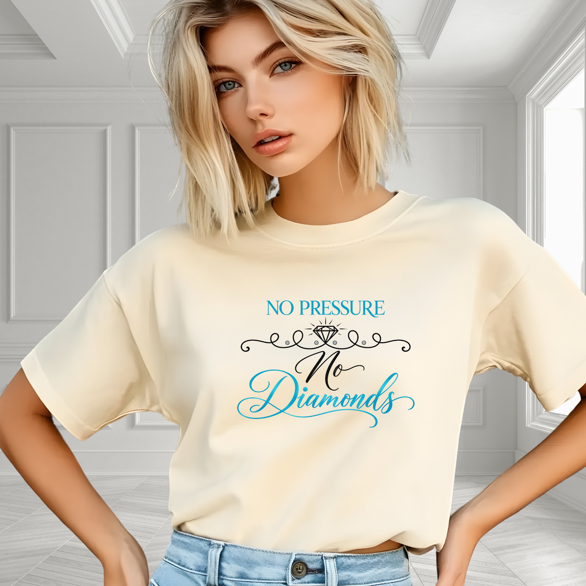 No Pressure No Diamonds T‑Shirt