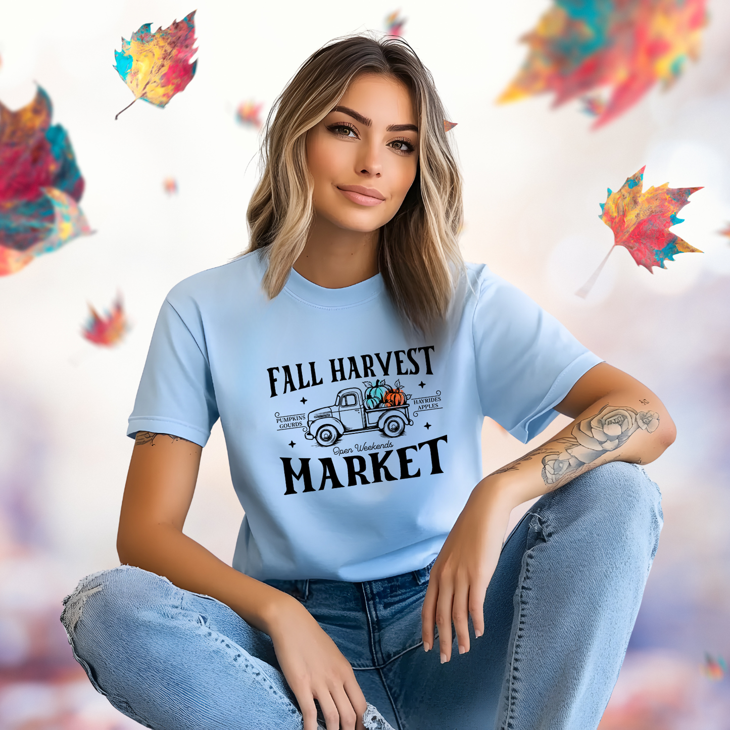 Fall Harvest Market T-Shirt