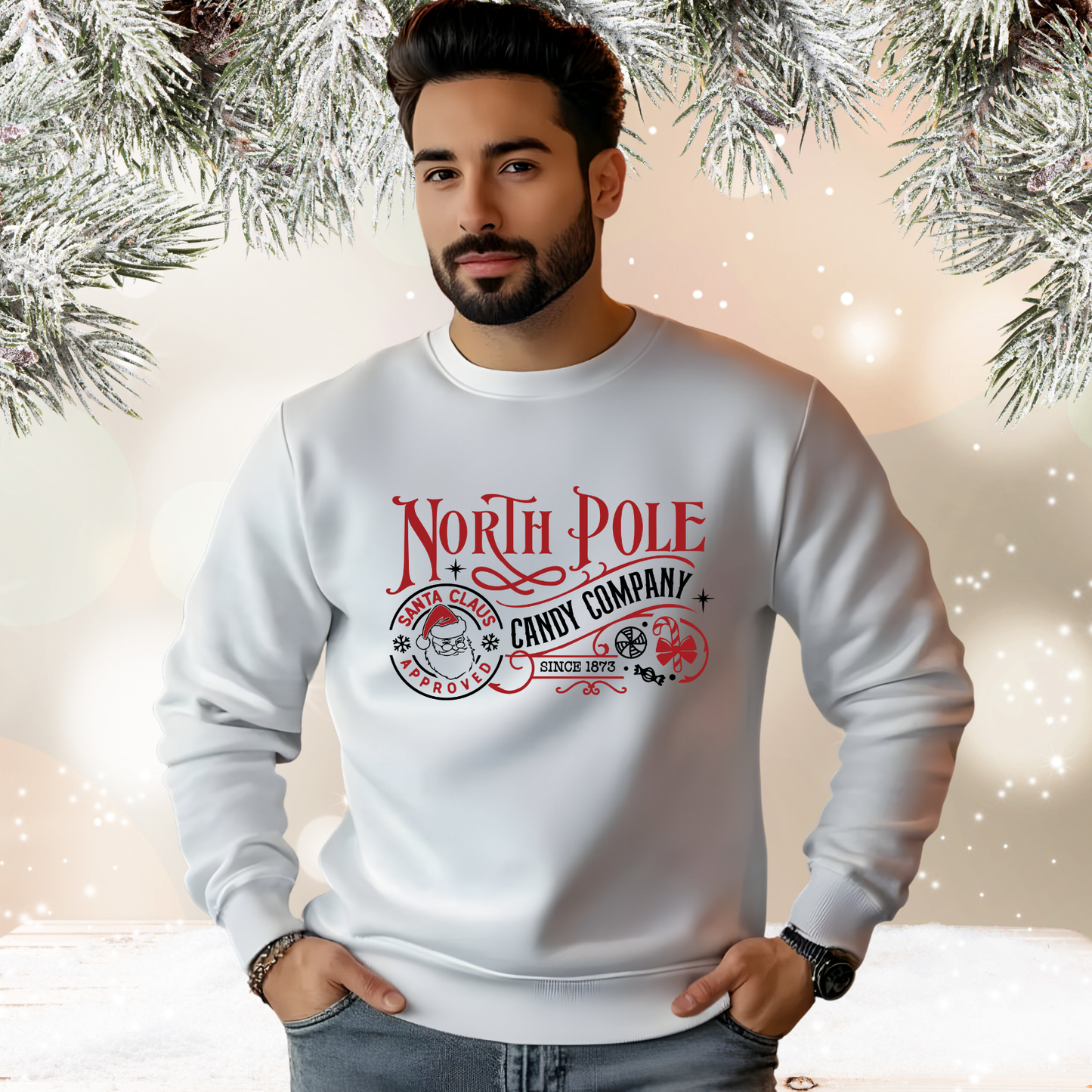 North Pole Candy Company Crewneck Sweatshirt