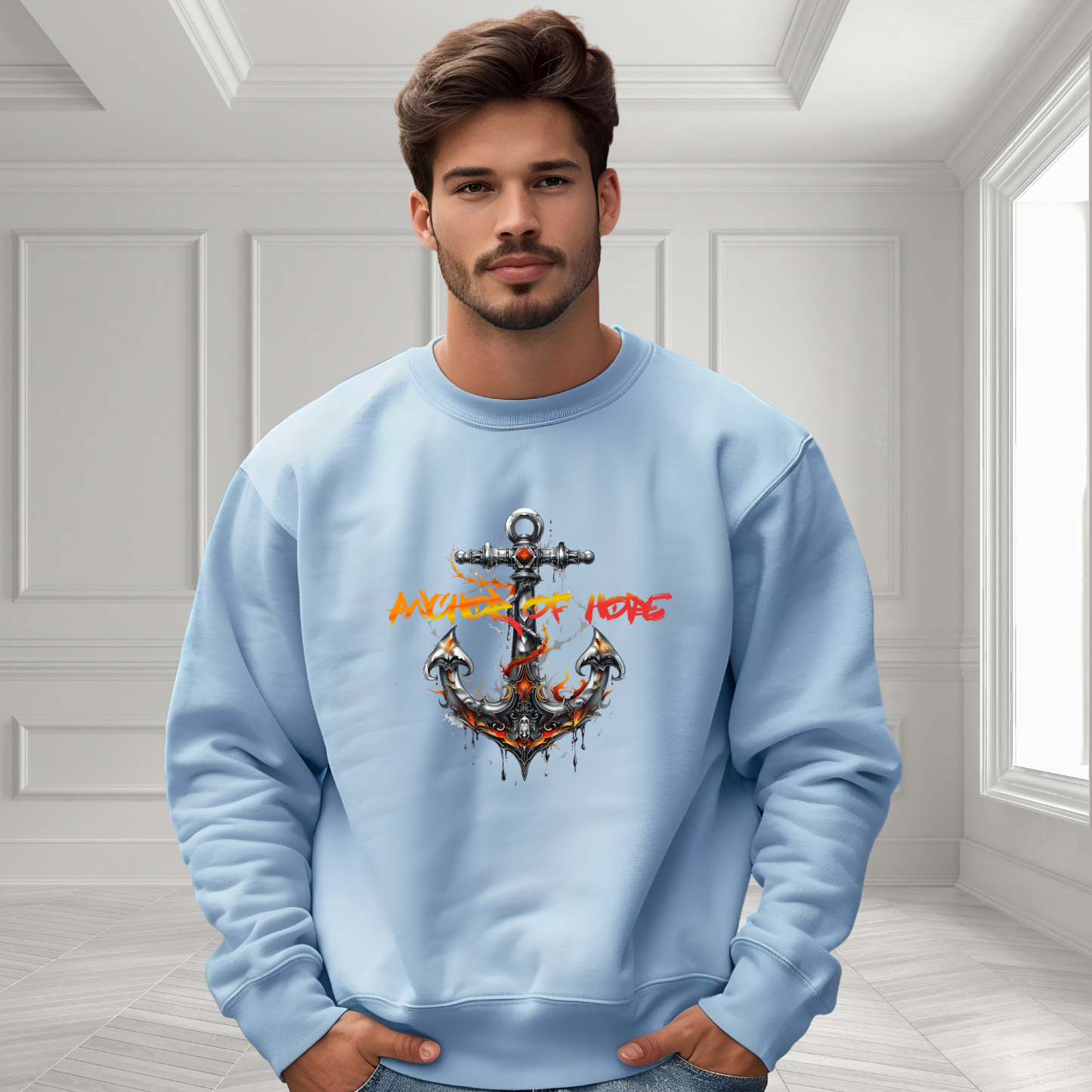 Anchor Of Hope Crewneck Sweatshirt