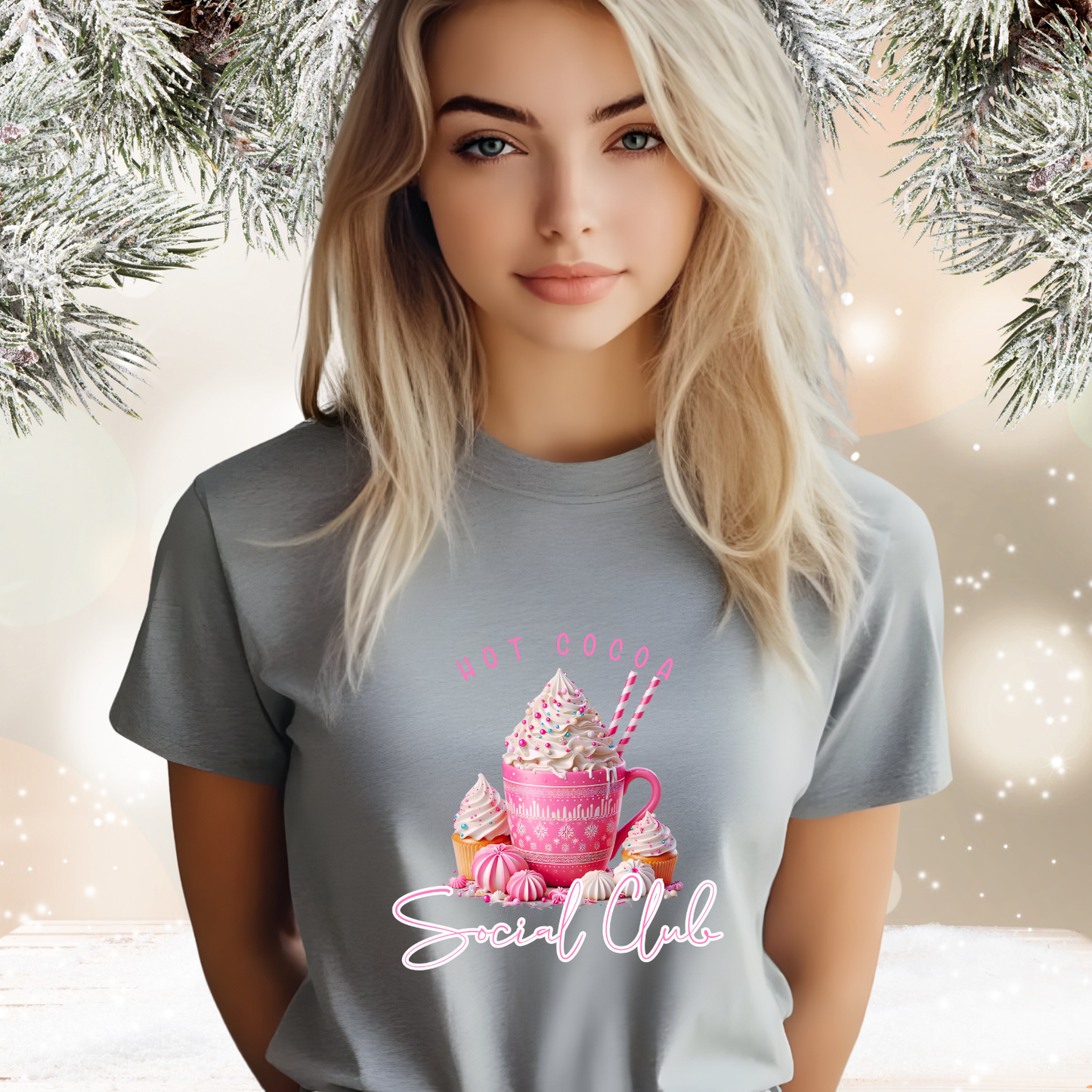 Hot Cocoa Social Club T‑Shirt