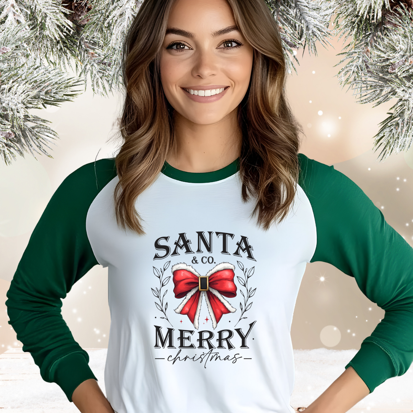 Santa & Co. Baseball Tee