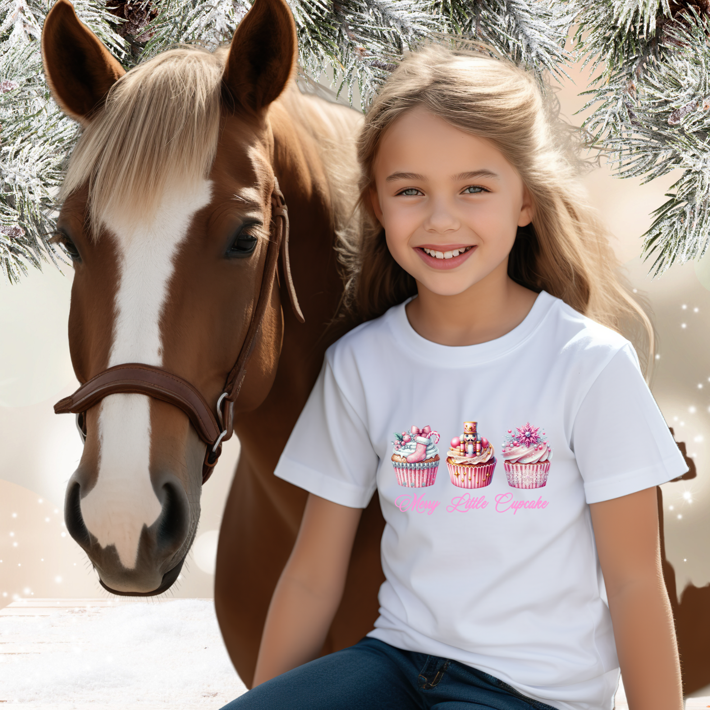 Merry Little Cupcake Kid's T-Shirt