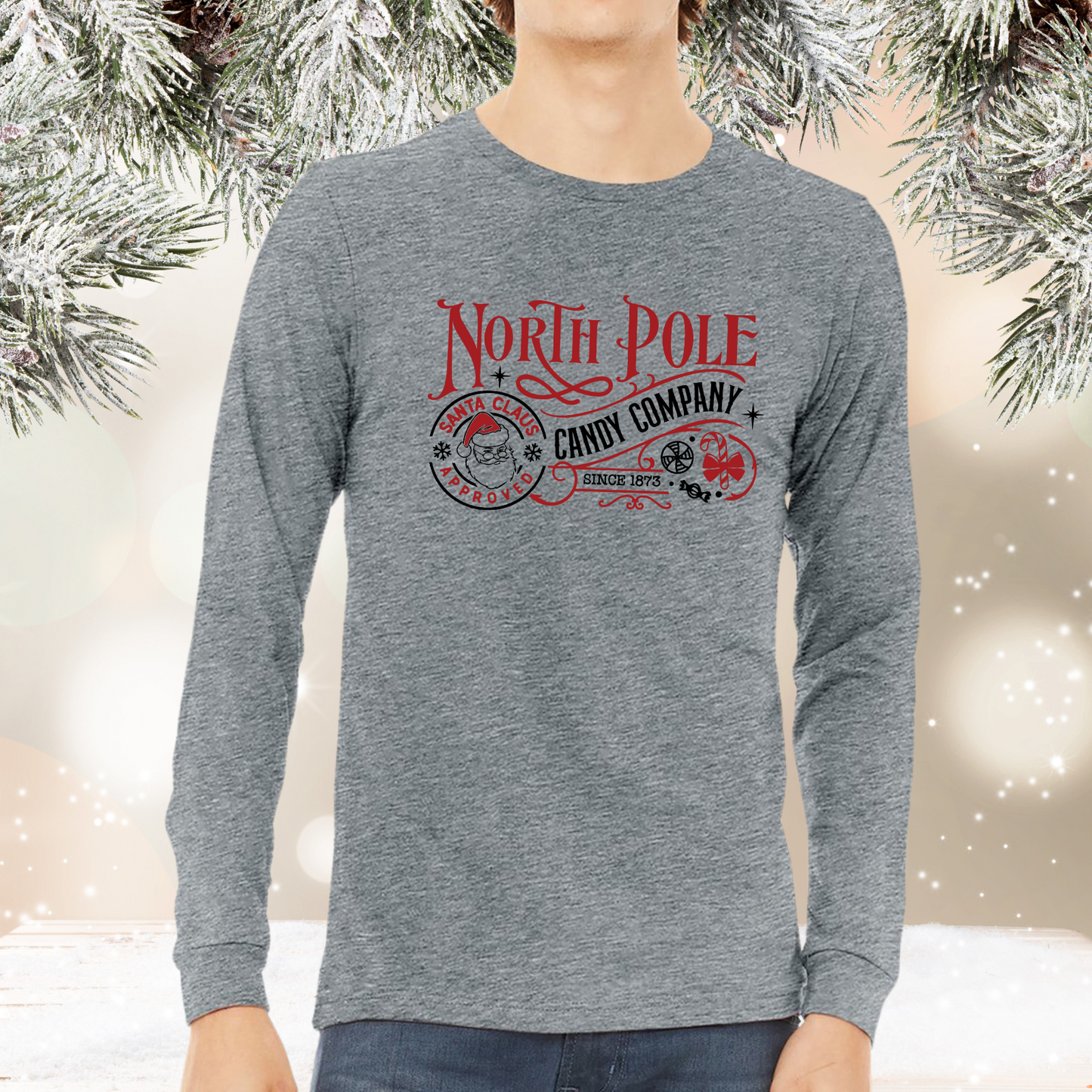 North Pole Candy Company Long Sleeve Tee
