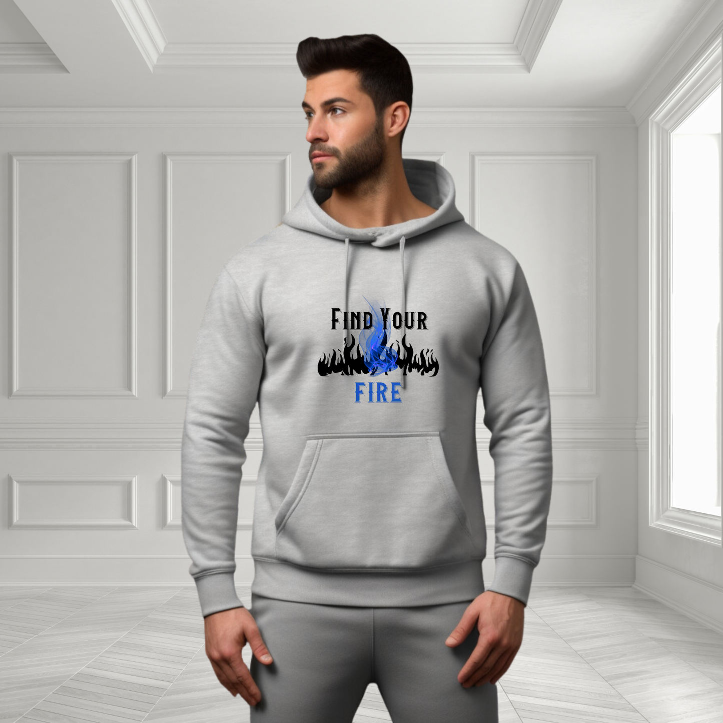 Find Your Fire Pullover Hoodie