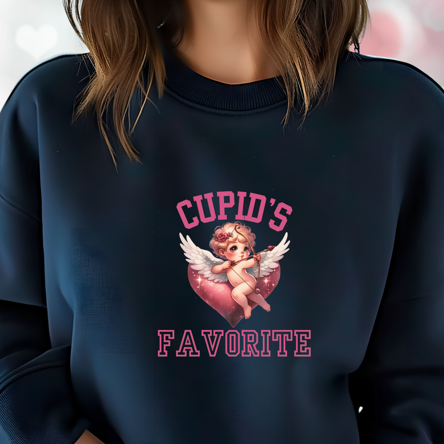 Cupid’s Favorite Crewneck Sweatshirt